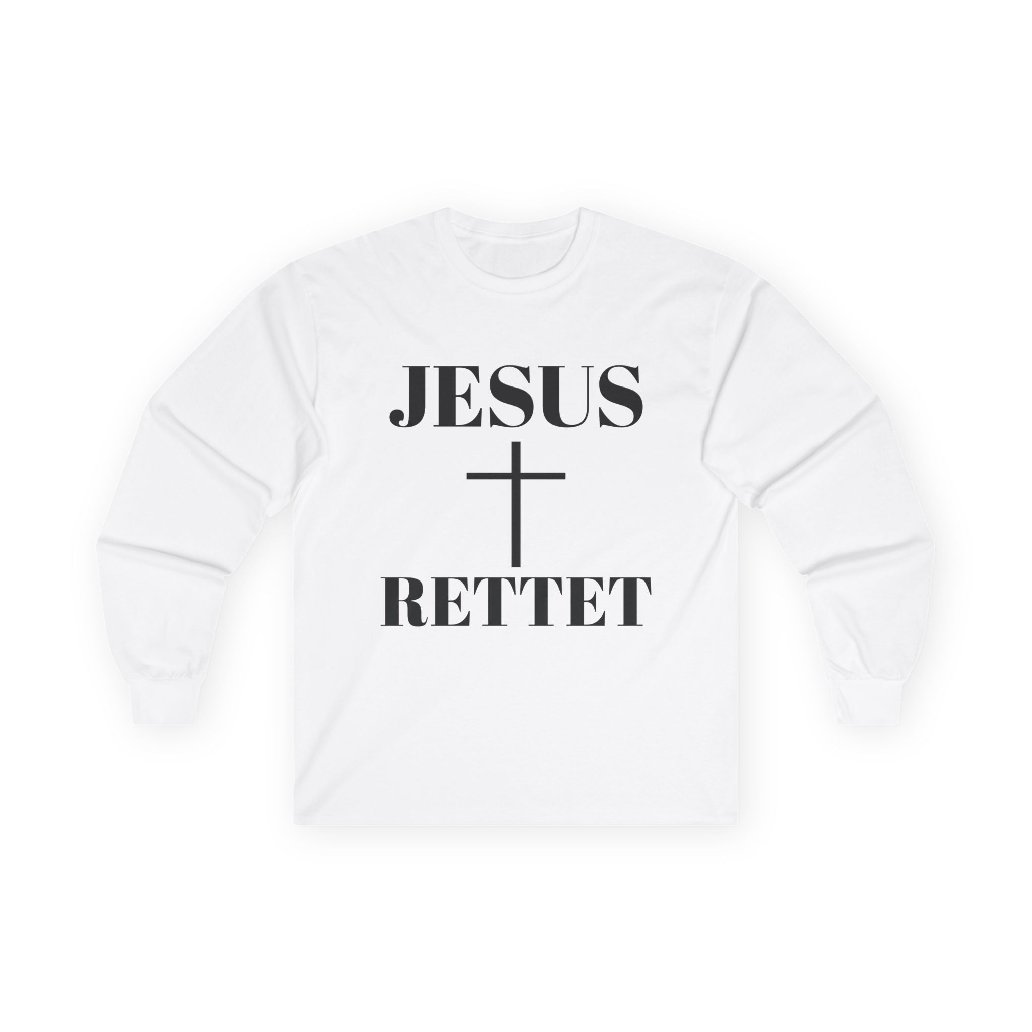 Jesus rettet - Pullover (vorne)