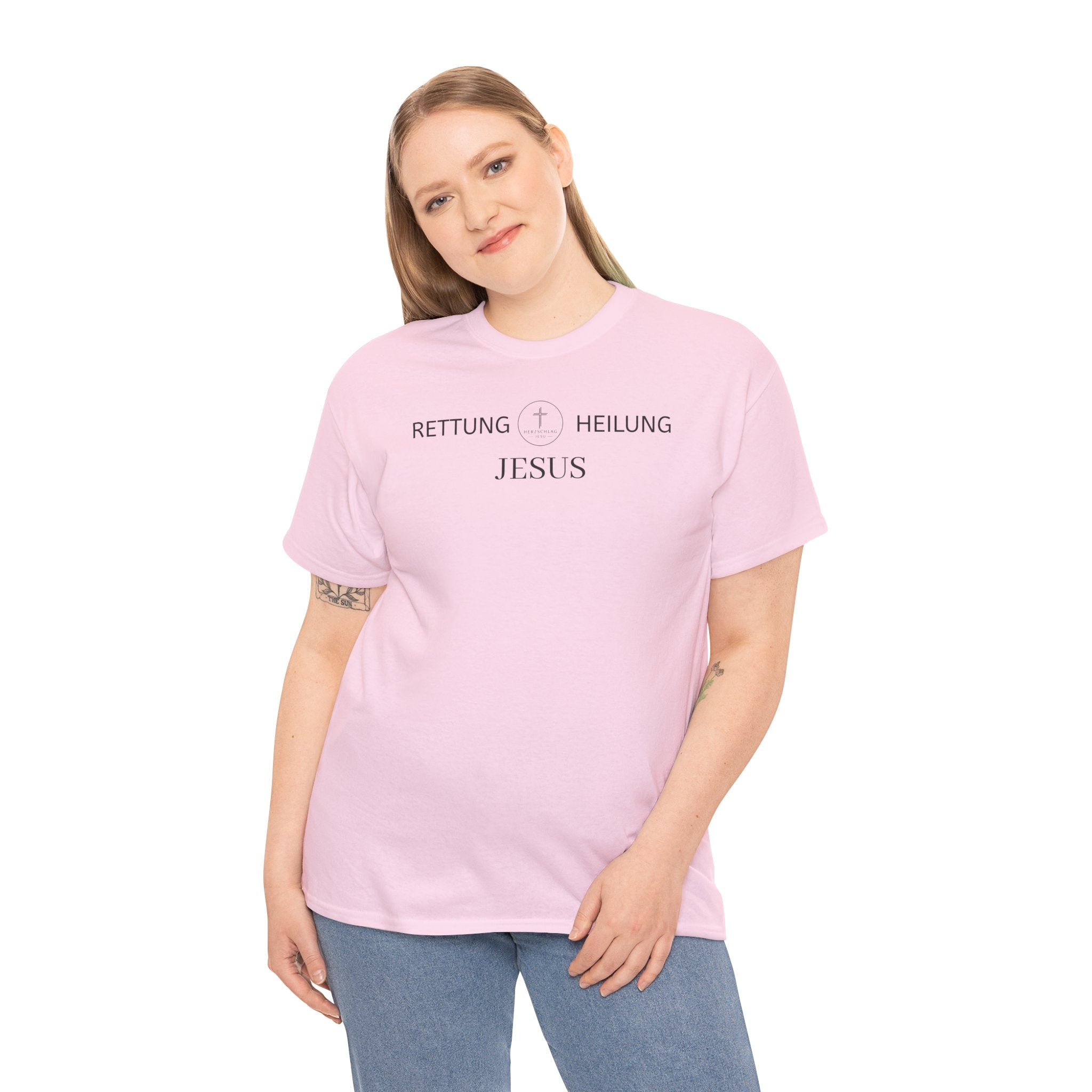 ,,Rettung Heilung Jesus,, T-Shirt