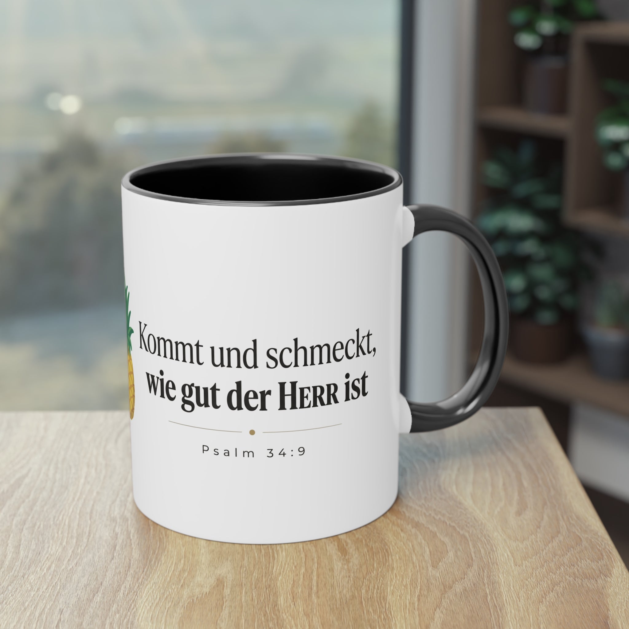 Kaffee Tasse - Kommt und schmeckt wie gut der Herr ist Psalm 34:9
