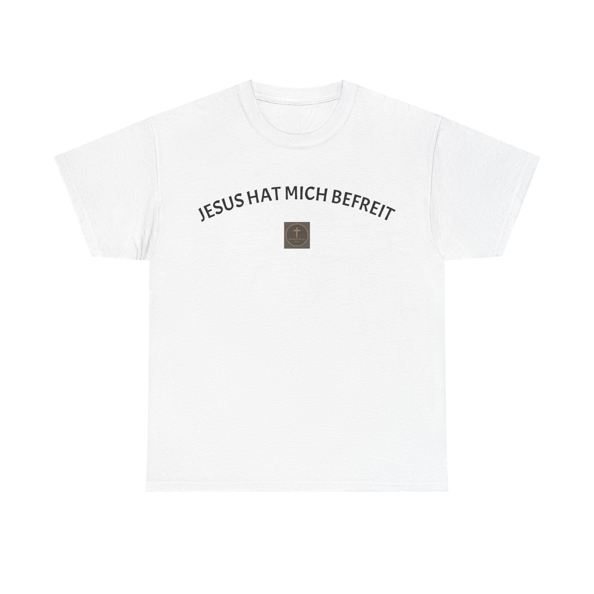 ,,Jesus hat mich befreit,, - Trage dein Zeugnis - T-Shirt