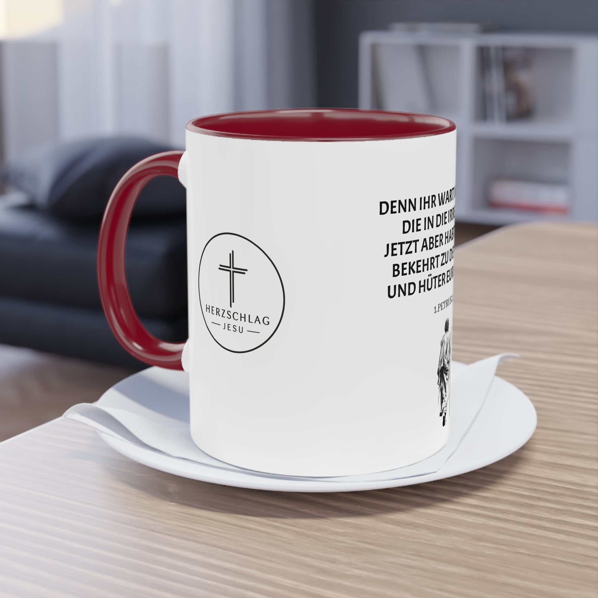 1.Petrus 2:25 - Tasse