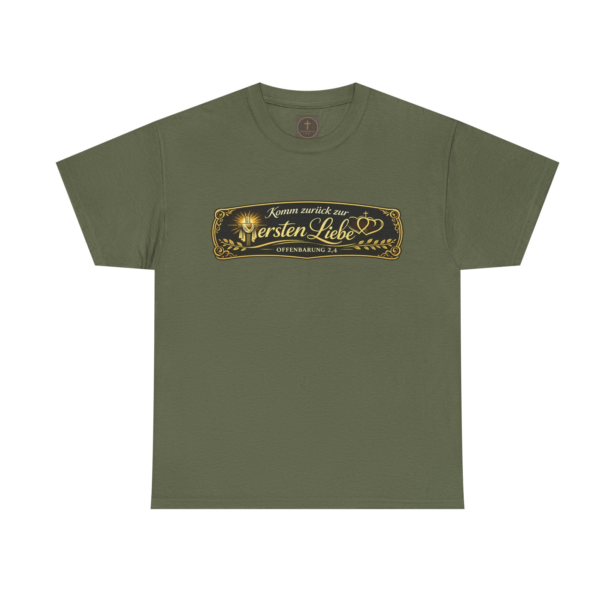 ,,Komm zurück zur ersten Liebe,, Offenbarung 2,4 Design T-Shirt