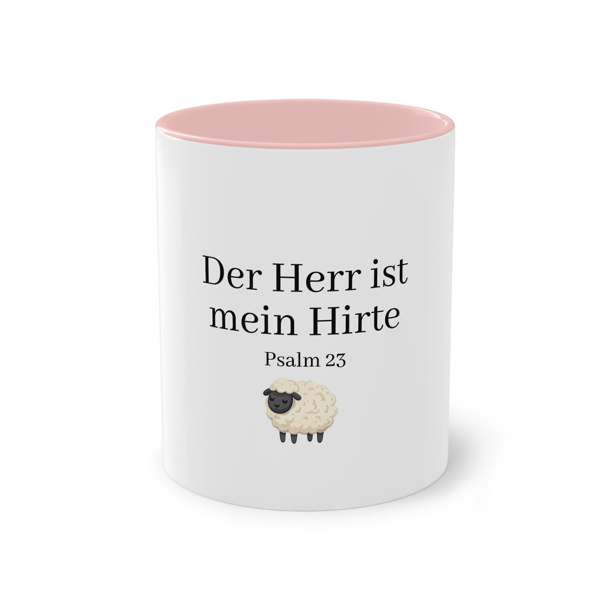 ,,Der Herr ist mein Hirte,, Psalm 23 -Tasse