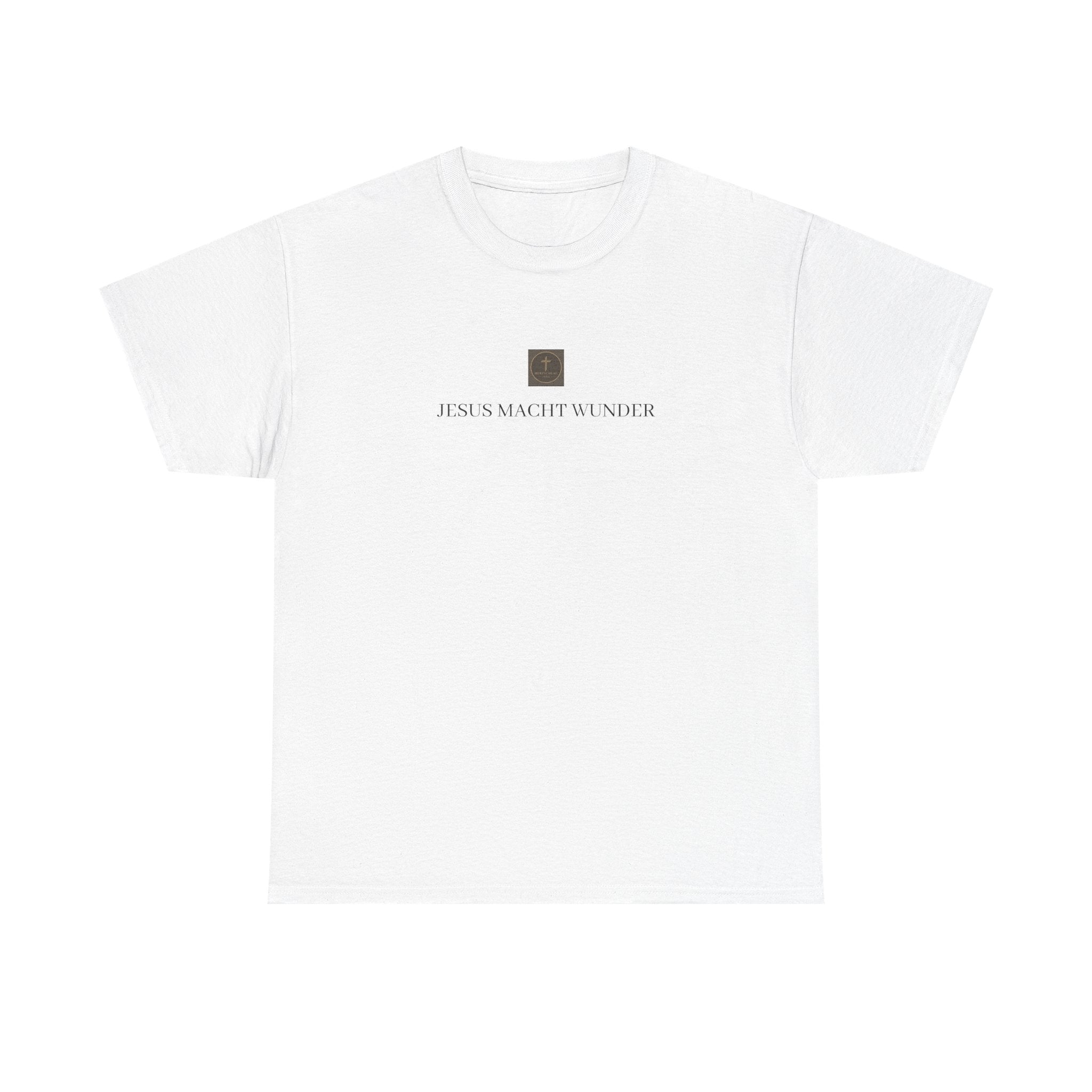 ,,JESUS MACHT WUNDER,, - Schlichtes T-Shirt