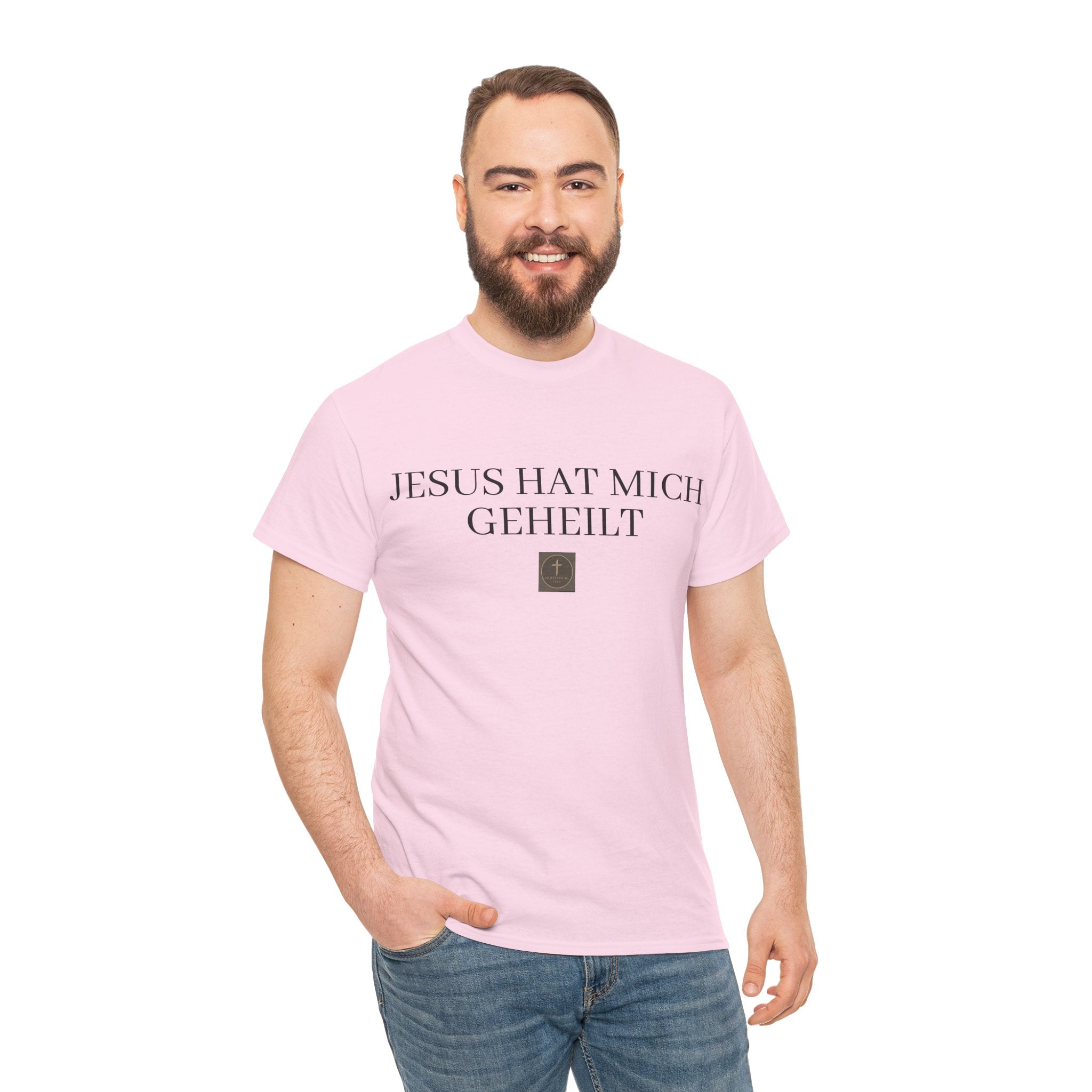 ,,Jesus hat mich geheilt,, - Trage dein Zeugnis - T-Shirt