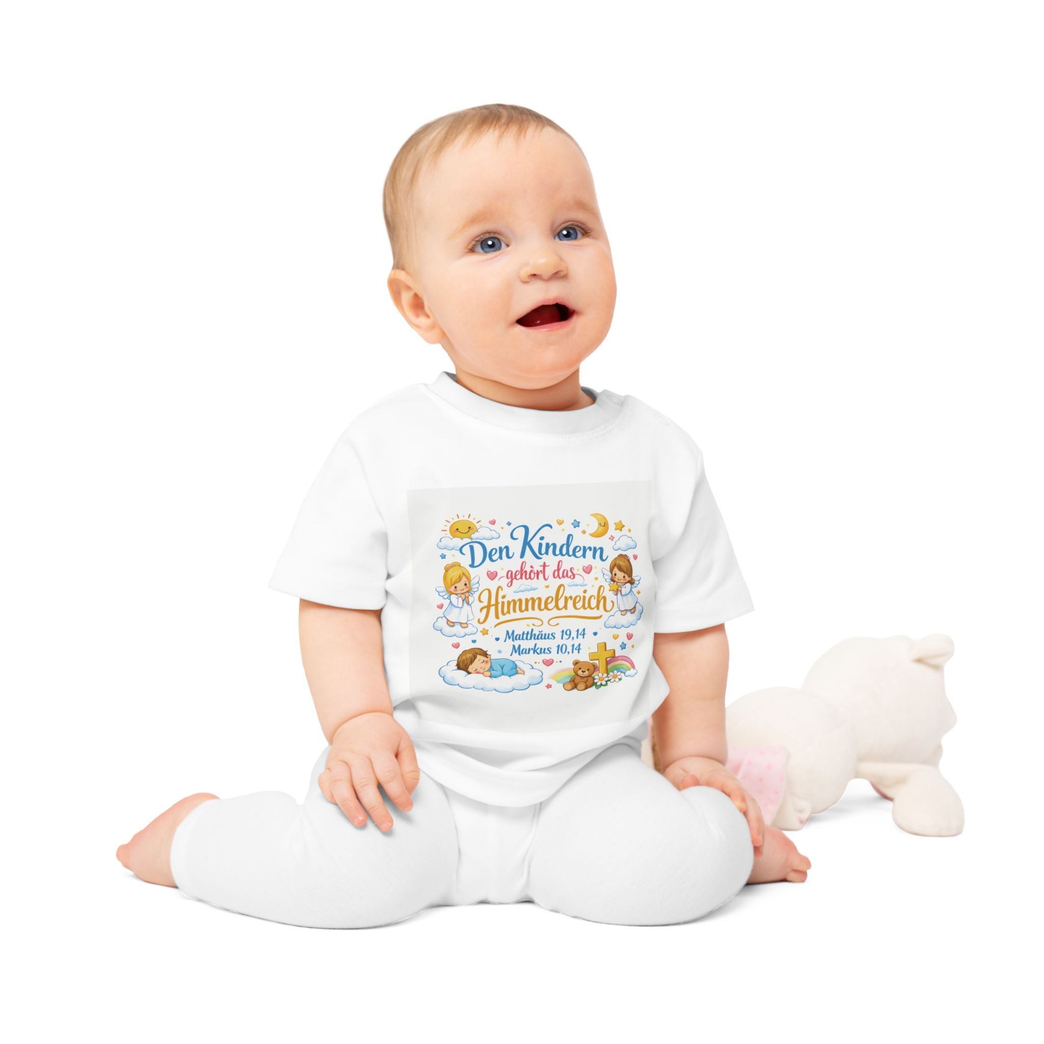 Den Kindern gehört das Himmelreich Baby T-Shirt