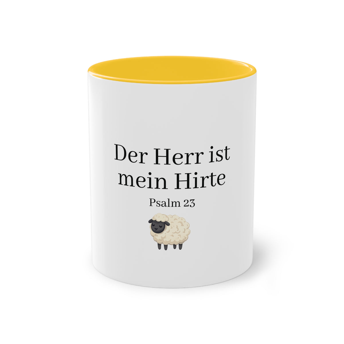 ,,Der Herr ist mein Hirte,, Psalm 23 -Tasse