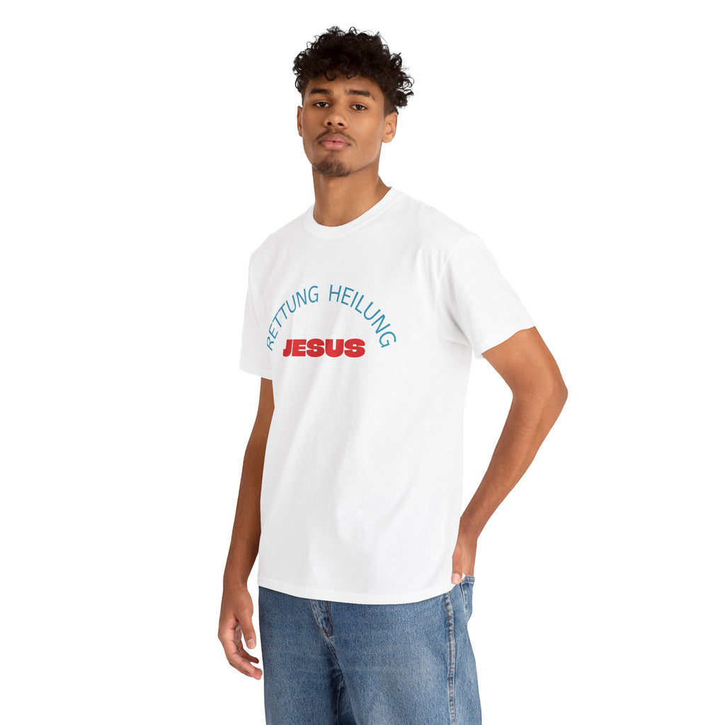 ,,Rettung Heilung Jesus,, T-Shirt