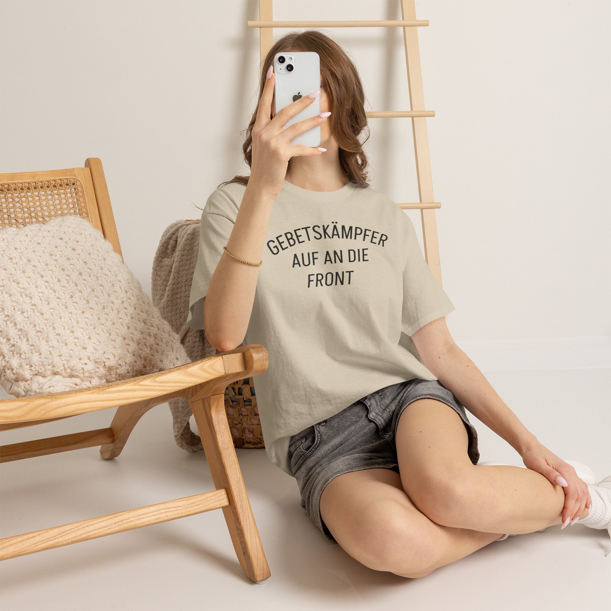 ,,Gebetskämpfer auf an die Front,, T-Shirt