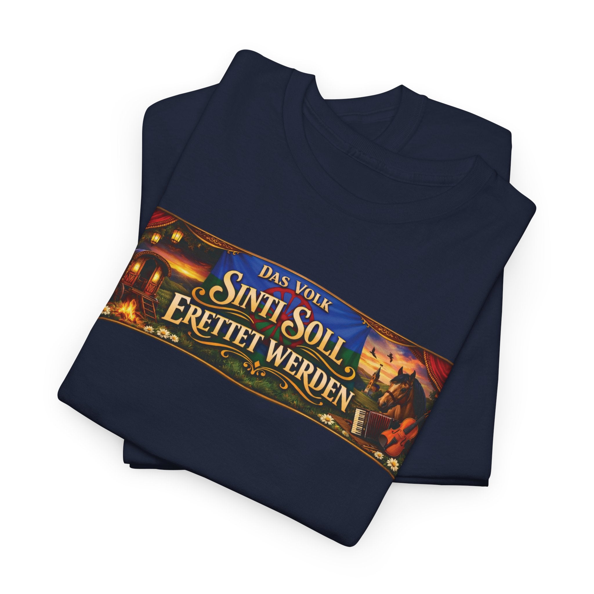 Das Volk Sinti soll Errettet werden Design T-Shirt