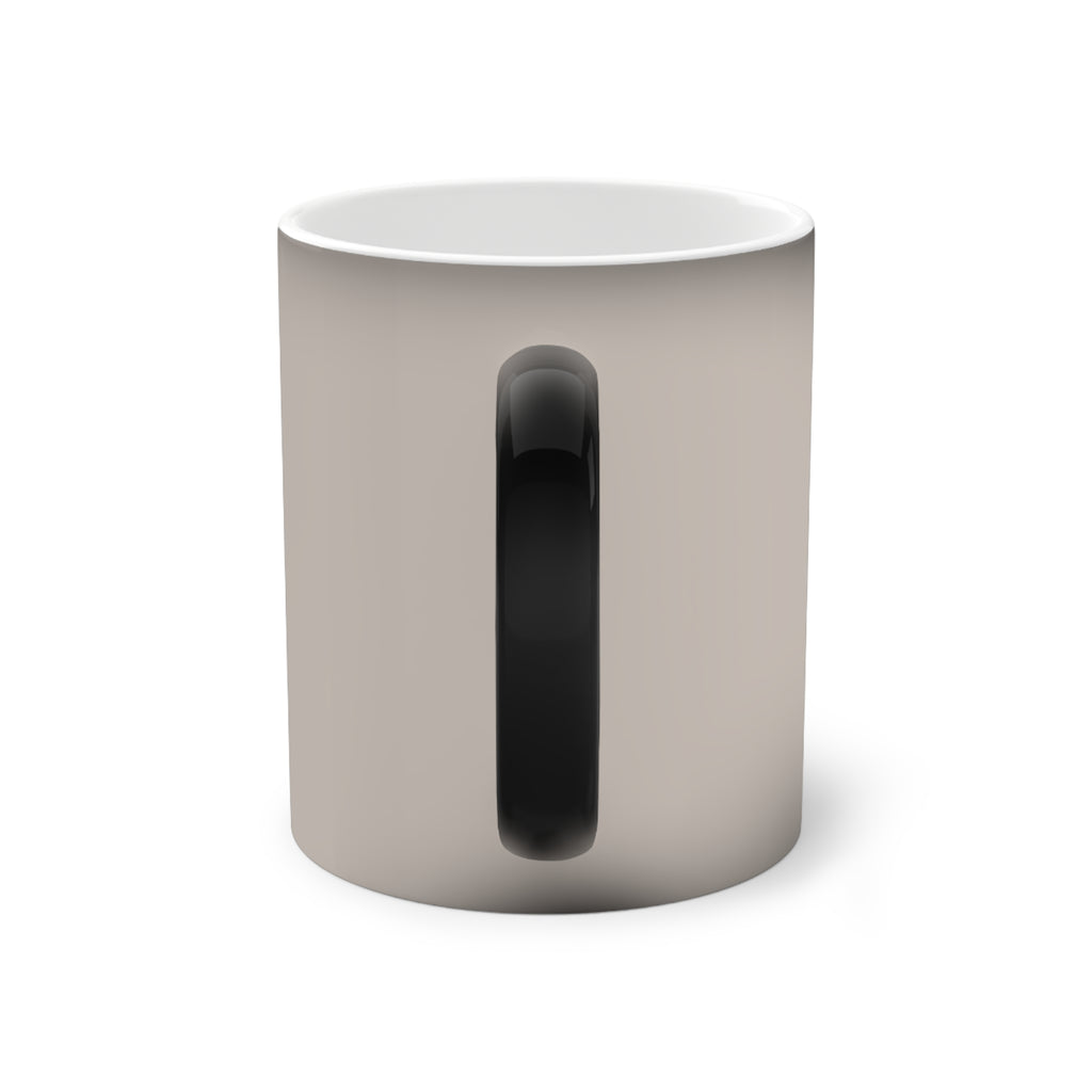 ,,Wer von mir trinkt wird nie wieder dürsten,, Design - Farbwechsel-Tasse