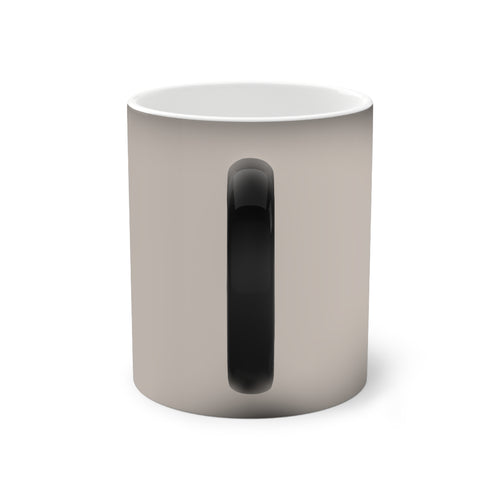 ,,Wer von mir trinkt wird nie wieder dürsten,, Design - Farbwechsel-Tasse