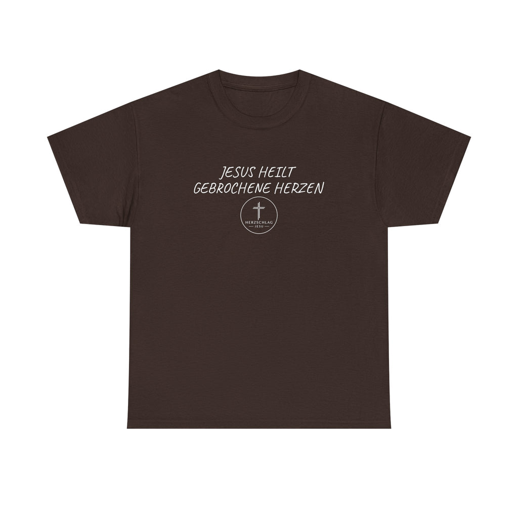 Jesus heilt gebrochene Herzen T-Shirt