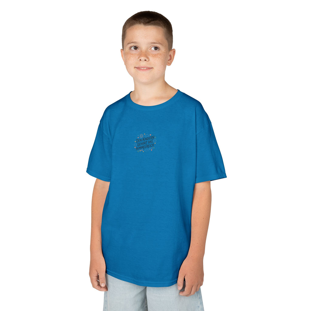 Kinder T‑Shirt — "Den Kindern gehört das Himmelreich"