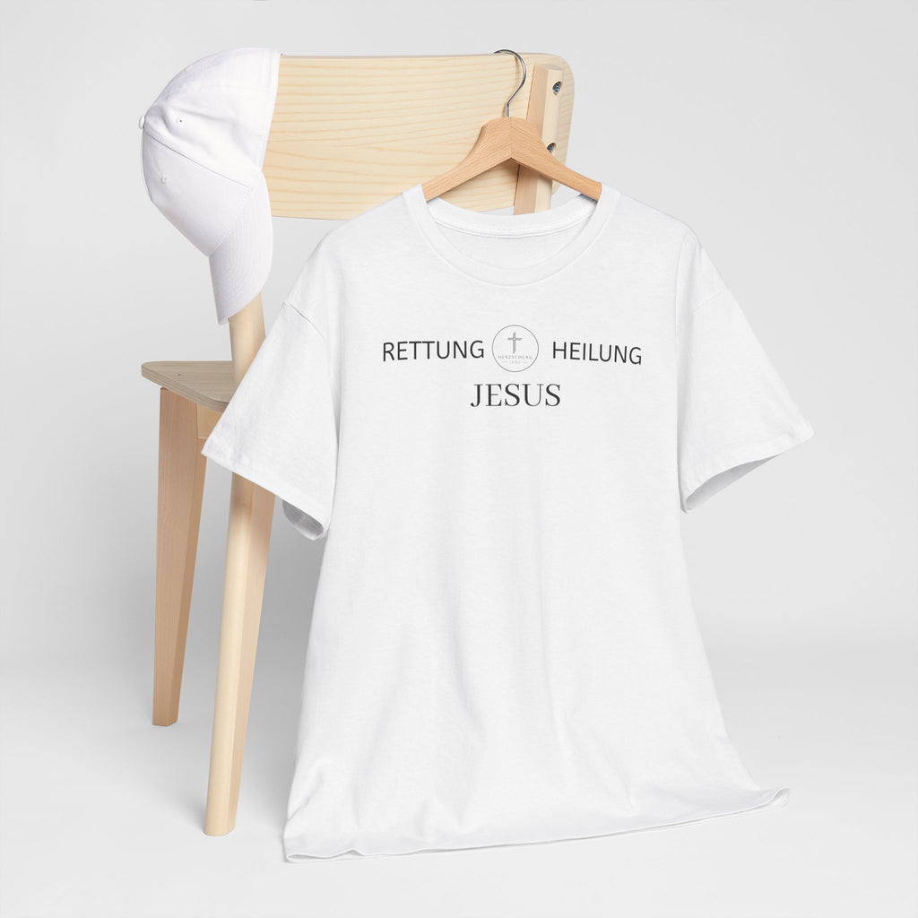 ,,Rettung Heilung Jesus,, T-Shirt