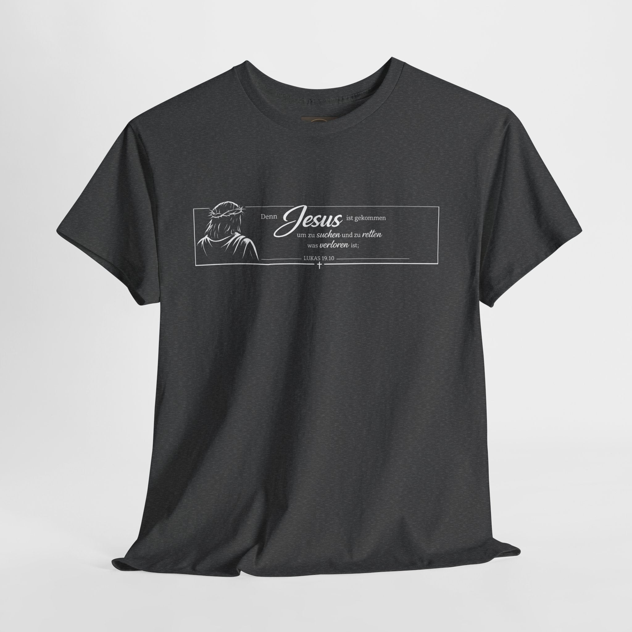 Lukas 19:10 ..Denn Jesus ist gekommen um zu suchen und zu retten was verloren ist,, Design T-Shirt