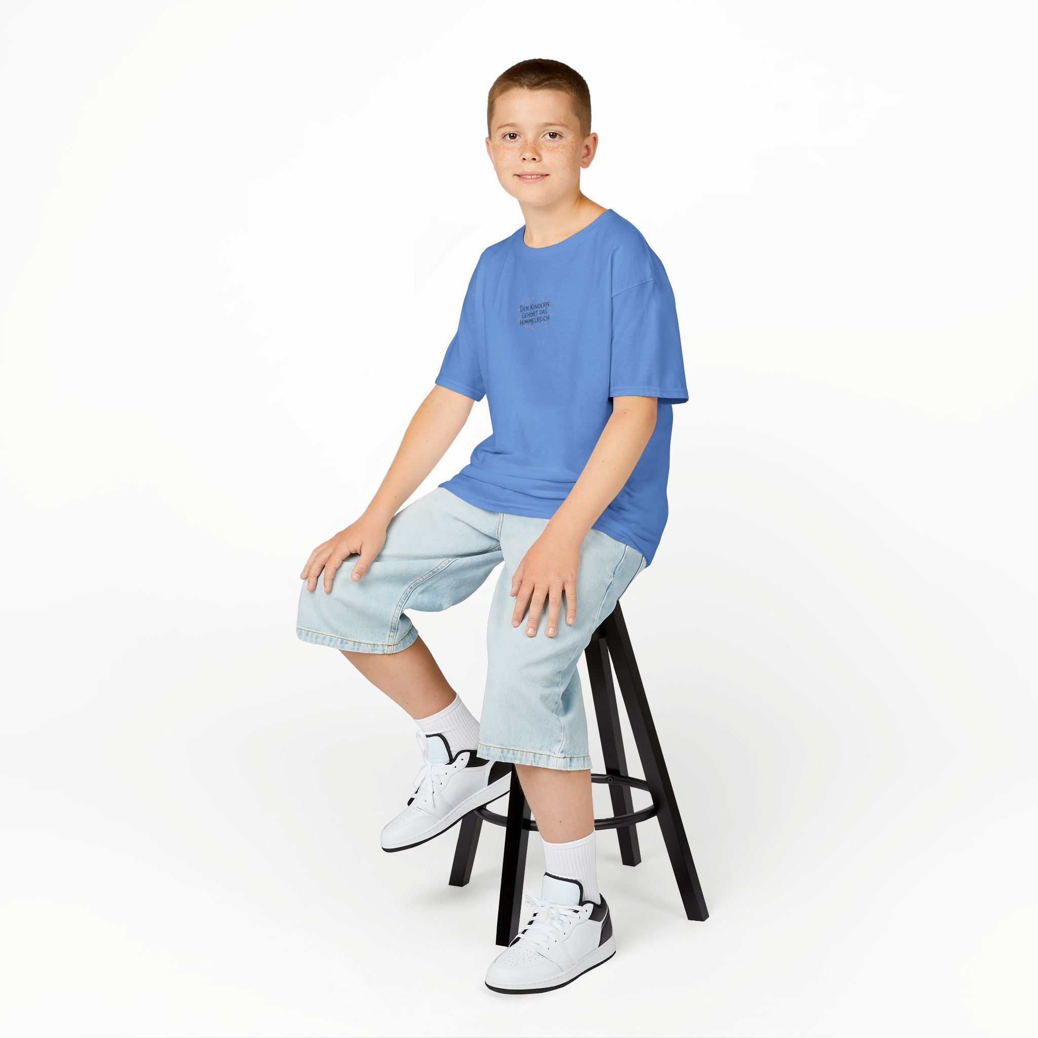 Kinder T‑Shirt — "Den Kindern gehört das Himmelreich"