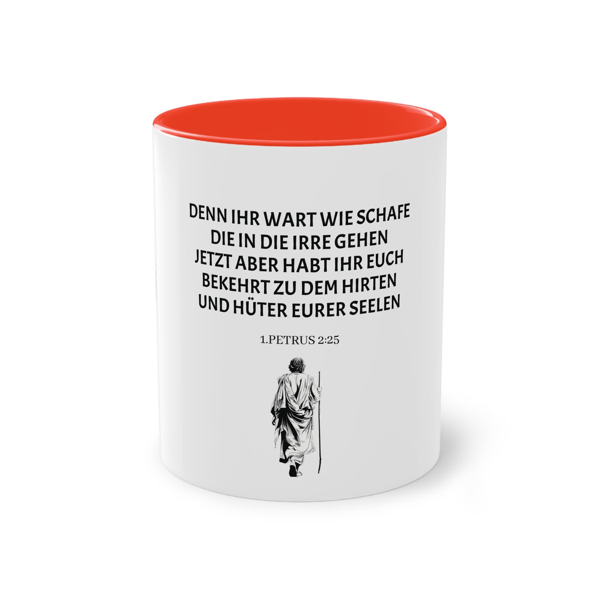 1.Petrus 2:25 - Tasse
