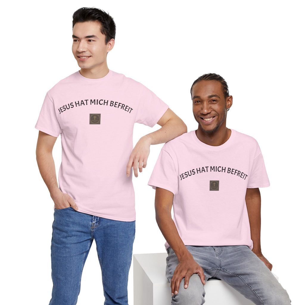 ,,Jesus hat mich befreit,, - Trage dein Zeugnis - T-Shirt