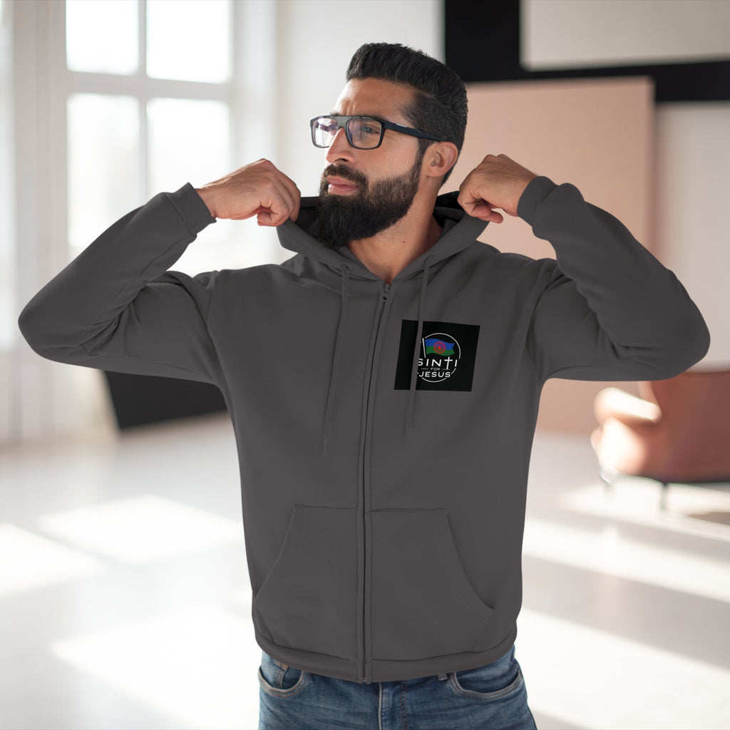 ,,Das Volk Sinti soll Errettet werden,,  Design Zip Hoodie