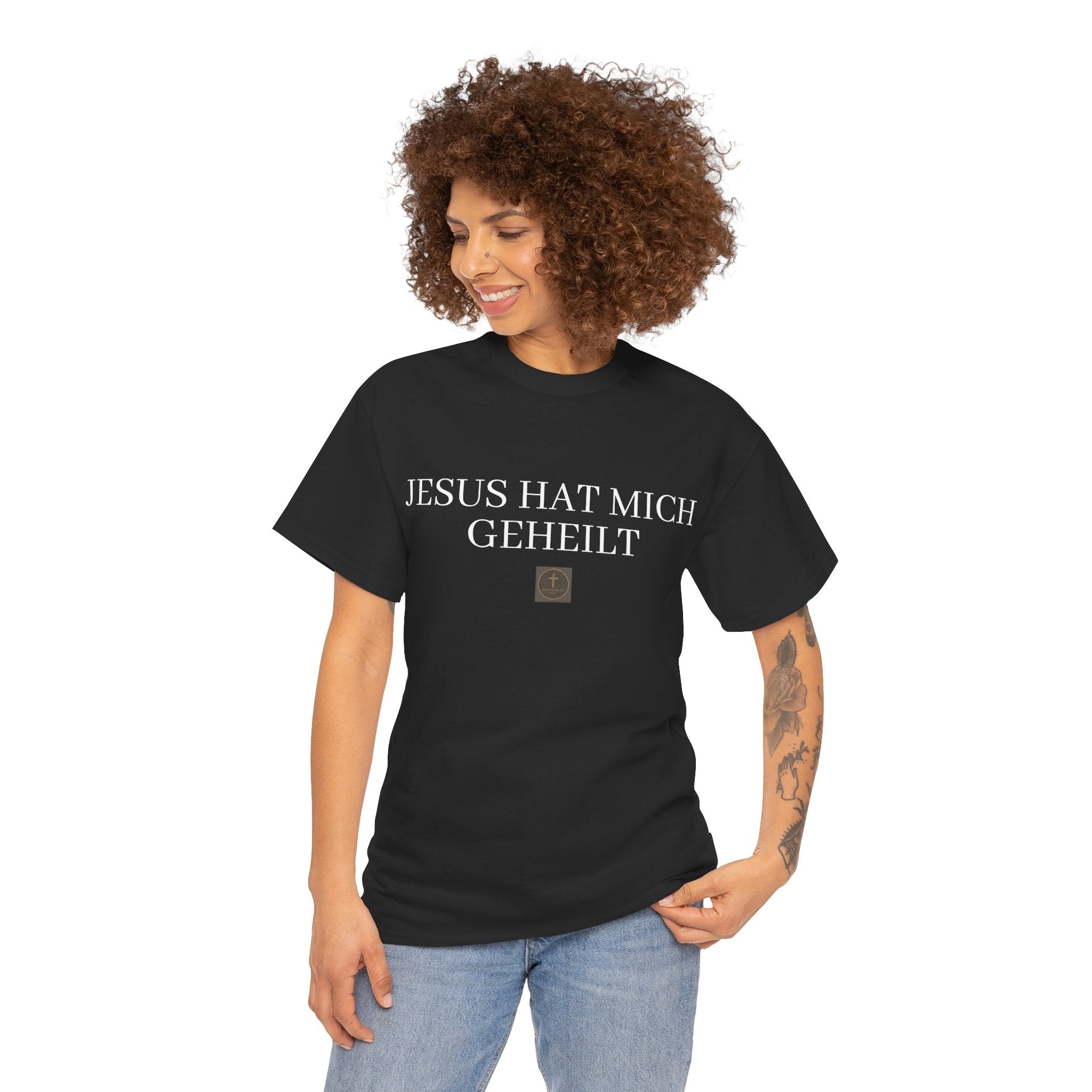 ,,Jesus hat mich geheilt,, - Trage dein Zeugnis - T-Shirt